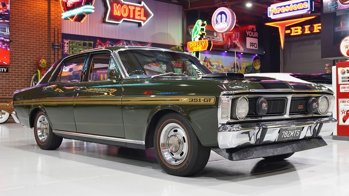 1970 GENUINE Ford XY GT Falcon matching numbers 1 of 1 spec