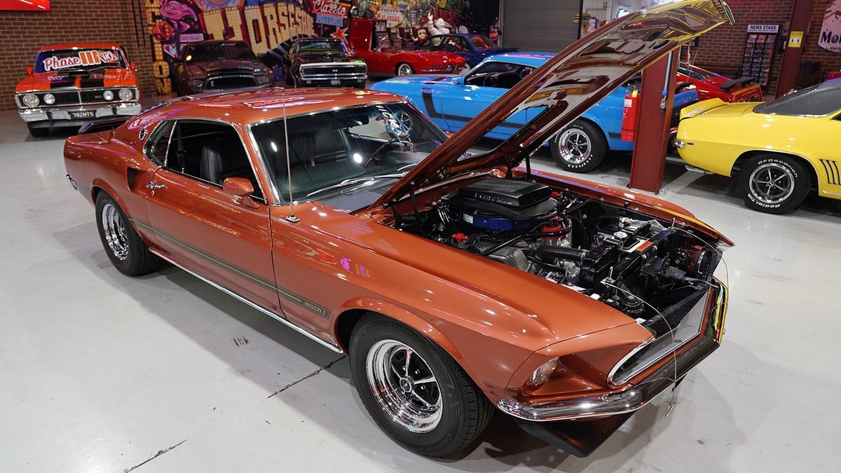 1969 Ford Mustang 428 Cobra Jet Double RR code - SEVEN82MOTORS