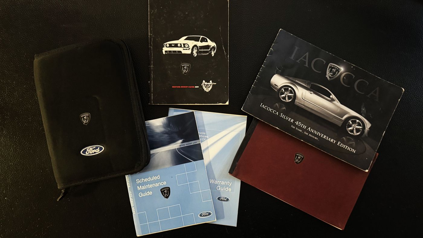 2009 Ford Mustang Iacocca 45th Anniversary Edition 1 of 45 built — photo 2
