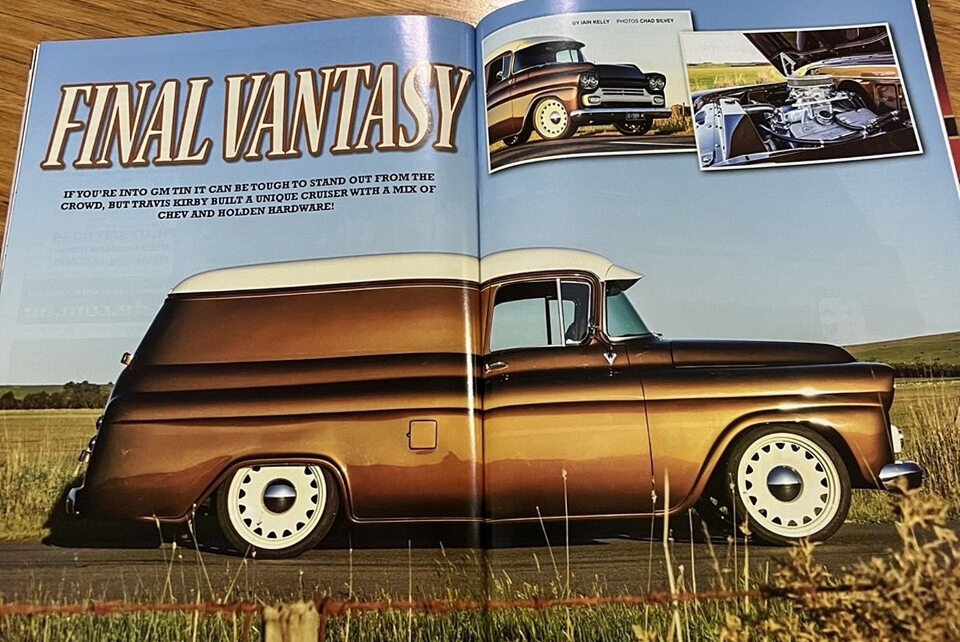 1959 RHD Chev Apache Panel Truck w/454 Big Block — photo 2