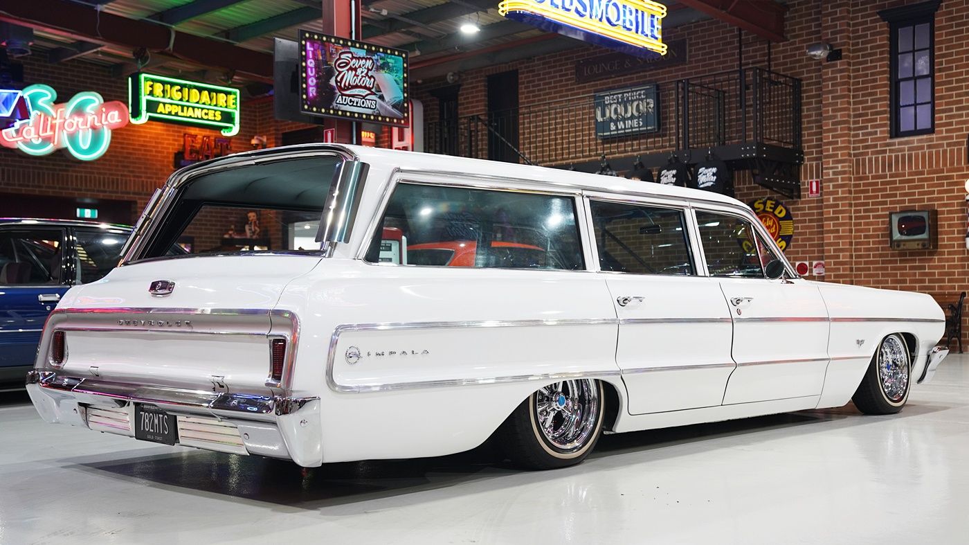 1964 Chevy Air Bagged Impala Wagon — photo 2
