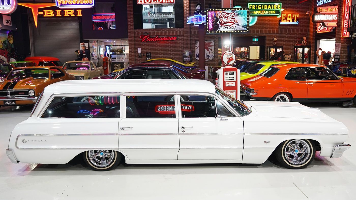 1964 Chevy Air Bagged Impala Wagon — photo 3