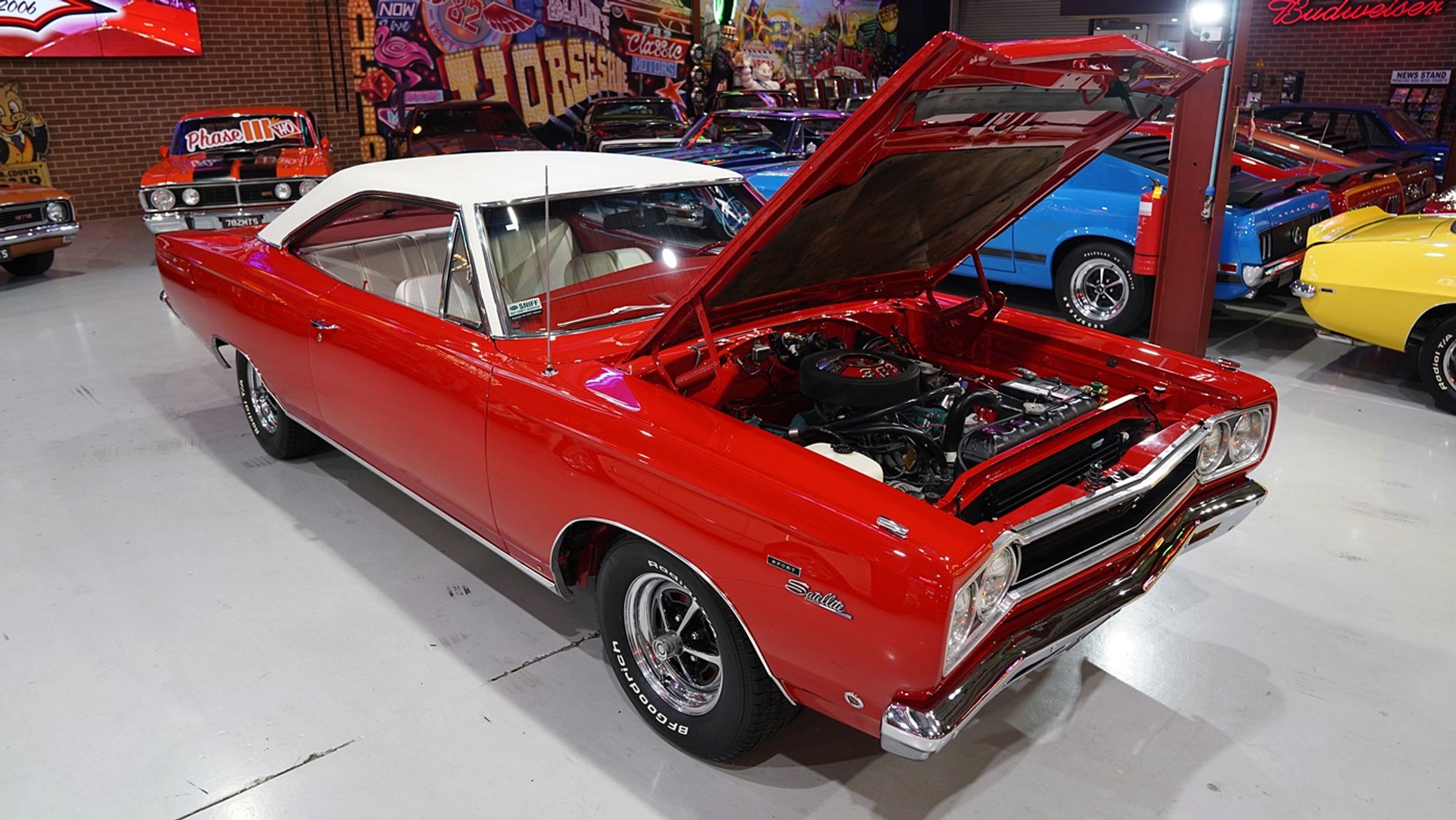 plymouth SATELLITE マニュアル 1968 Plymouth 383 Pistol Grip Manual Satellite - SEVEN82MOTORS