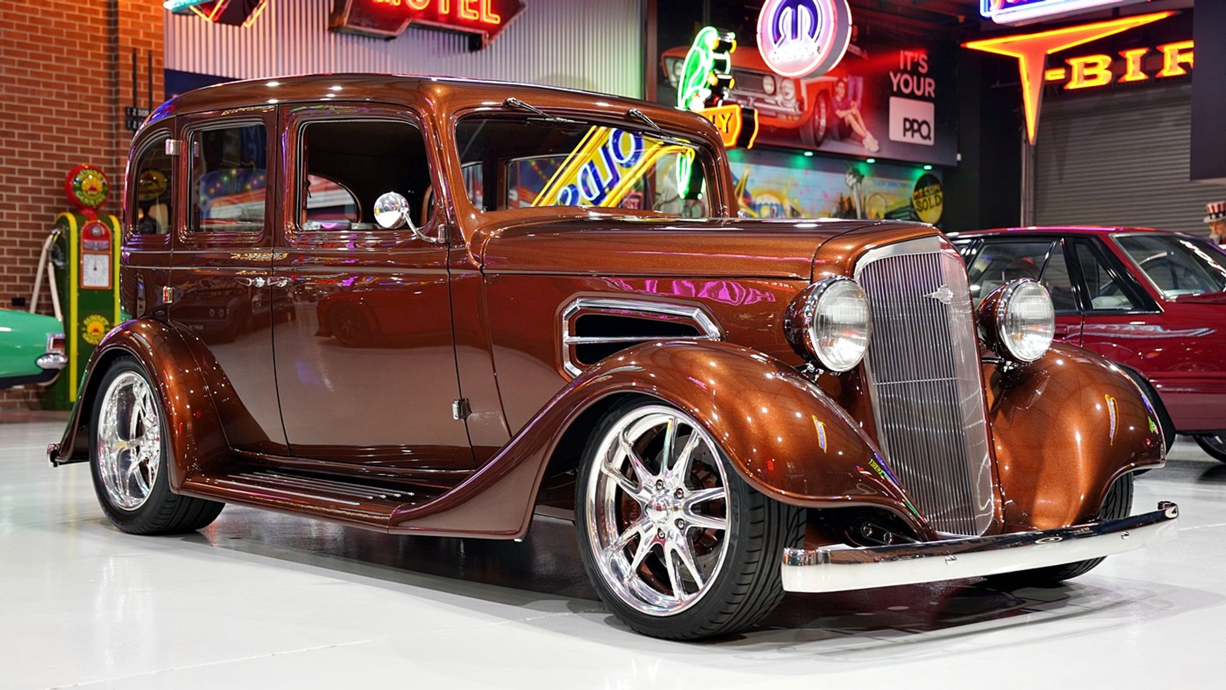 1934 "All Steel" Elite Award Winning Chev Hot Rod Blown LS2