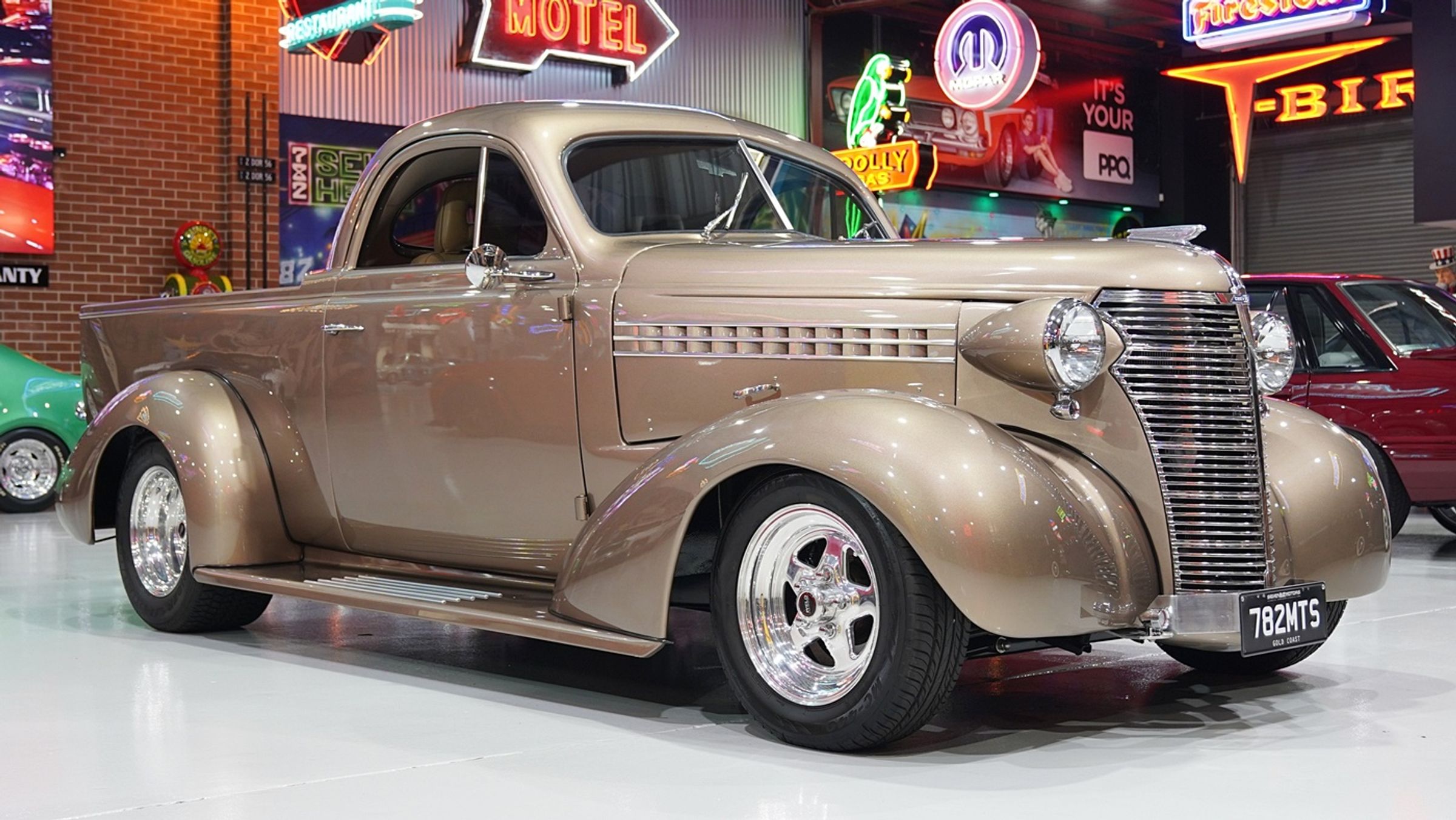 1938 RHD Chevy Custom Coupe Ute w/383ci Chevy V8 Street Rod