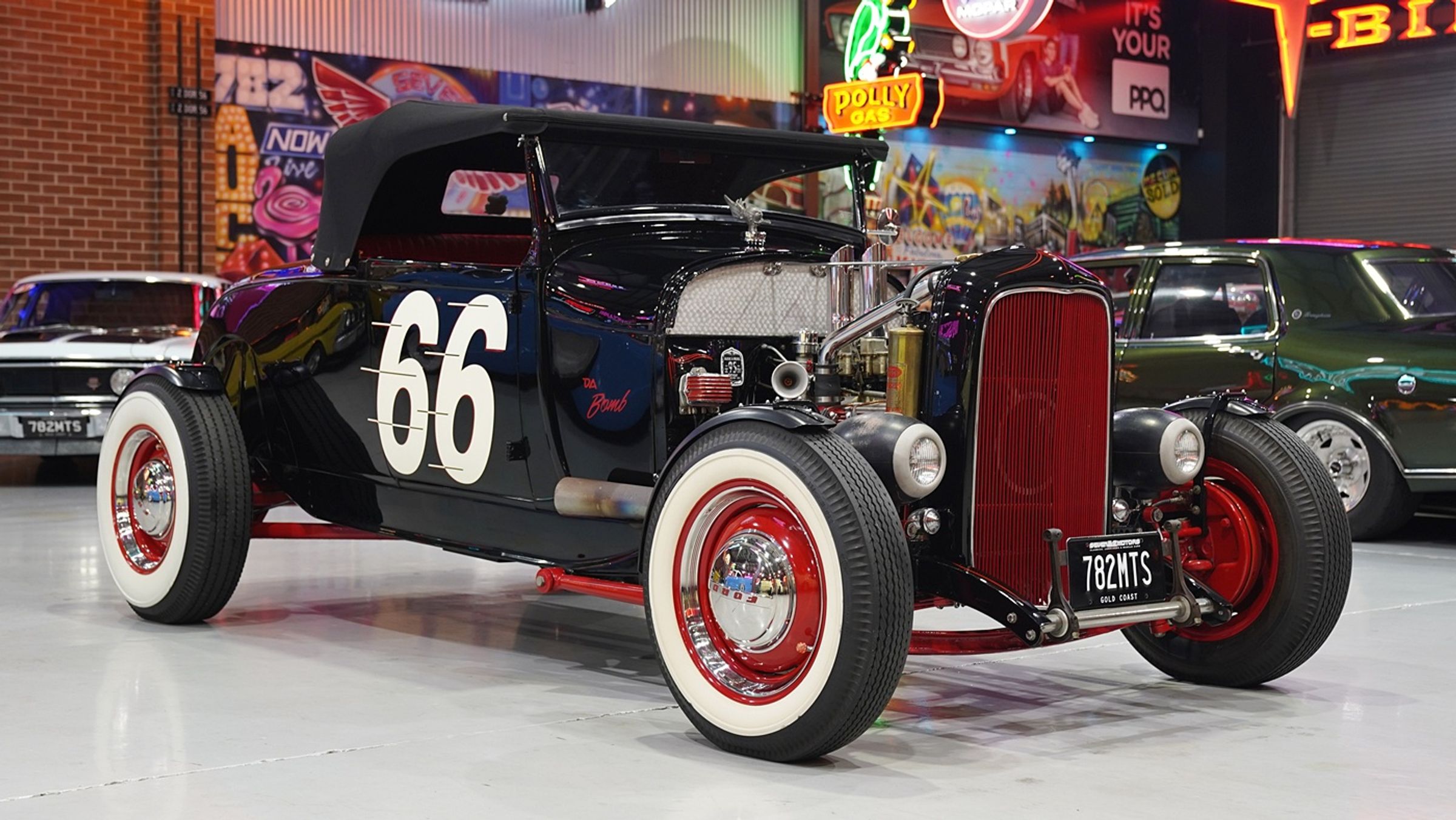 1929 Ford Model A Flathead V8 Roadster Hot Rod - SEVEN82MOTORS