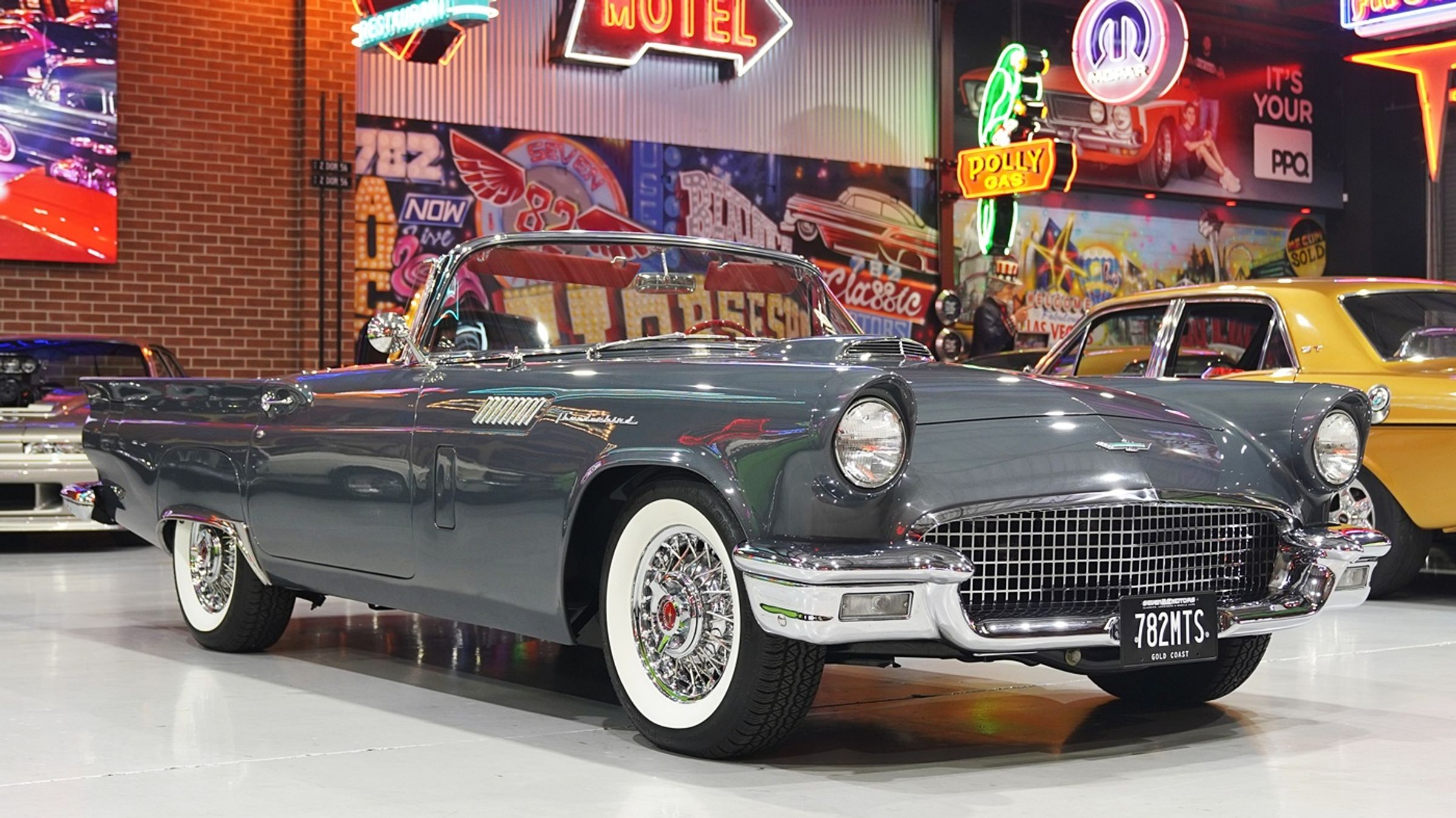 1957 Ford 312ci V8 Thunderbird Restored and Loaded - SEVEN82MOTORS