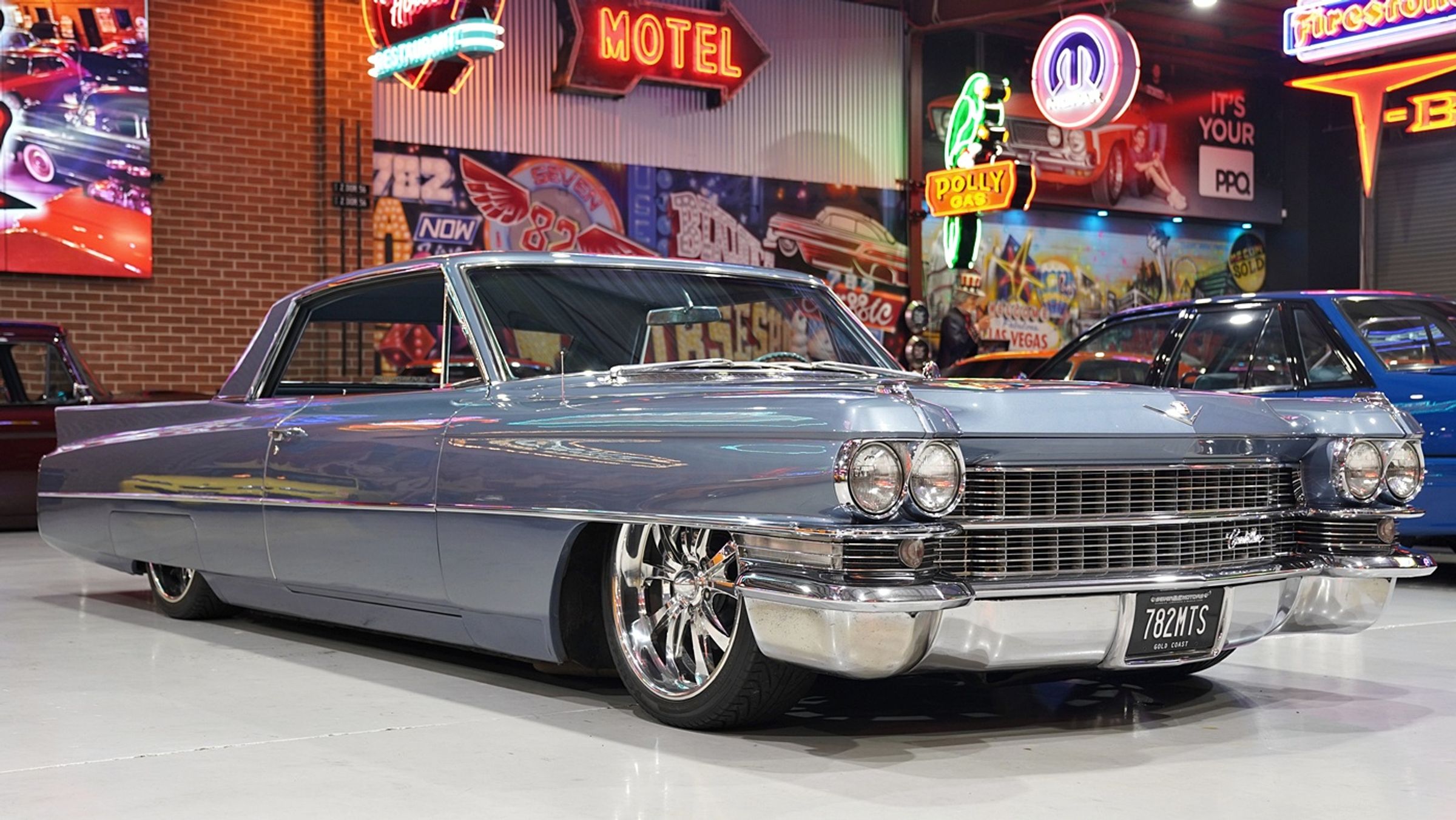 1963 Air Bagged Cadillac Series 62 Coupe - SEVEN82MOTORS