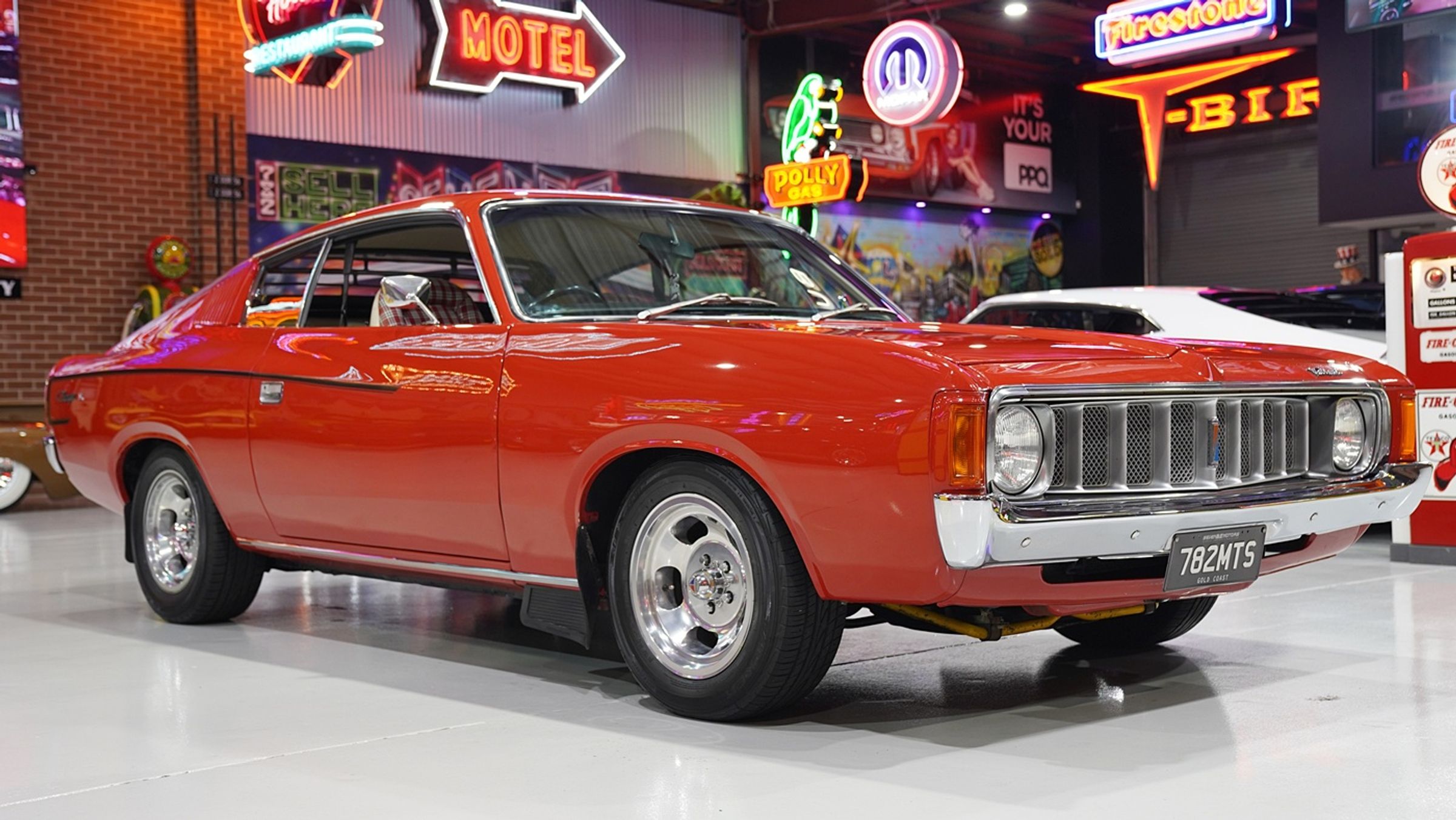 1974 Valiant VJ Sportsman Charger w/265 & triples