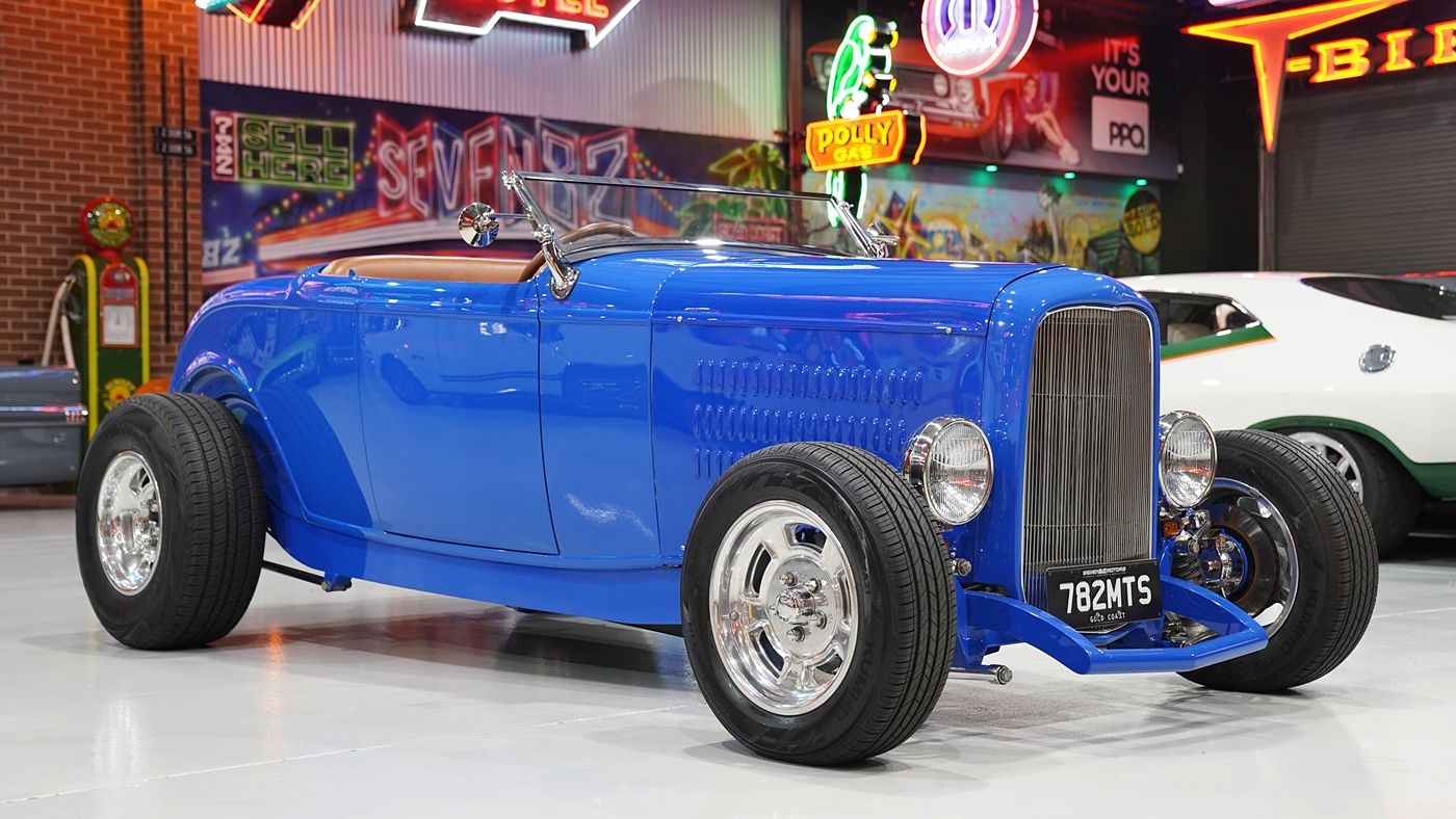 '32 FORD ROADSTER 限定５０００台☆HOスロットカー NO RESERVE! 1932 Ford Roadster Hot Rod - SEVEN82MOTORS